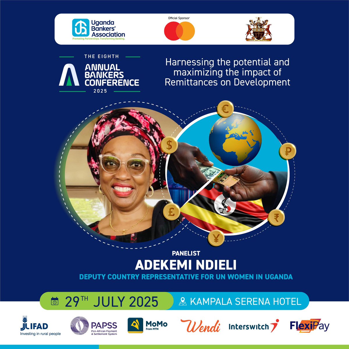 EddiePages's tweet image. On the 29th July, get ready to hear from Uganda’s leading financial minds and global experts as they take the stage to unpack the power of remittances in shaping inclusive, sustainable economic growth.
Venue: Kampala Serena Hotel
#BankingConf25