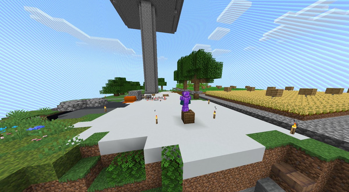 ¡Argxnred y Beni nos comparten su construcción ya muy avanzada!

Con su plantación de cultivos, granja afk y generadores funcionando todo el día (pobrecitos)

¿Compartid un poquito no? 😥

👉 IP Servidor: mc.mineskopia.com
🔨Versión: 1.21.4 - 1.21.5

#Minecraftbuilds