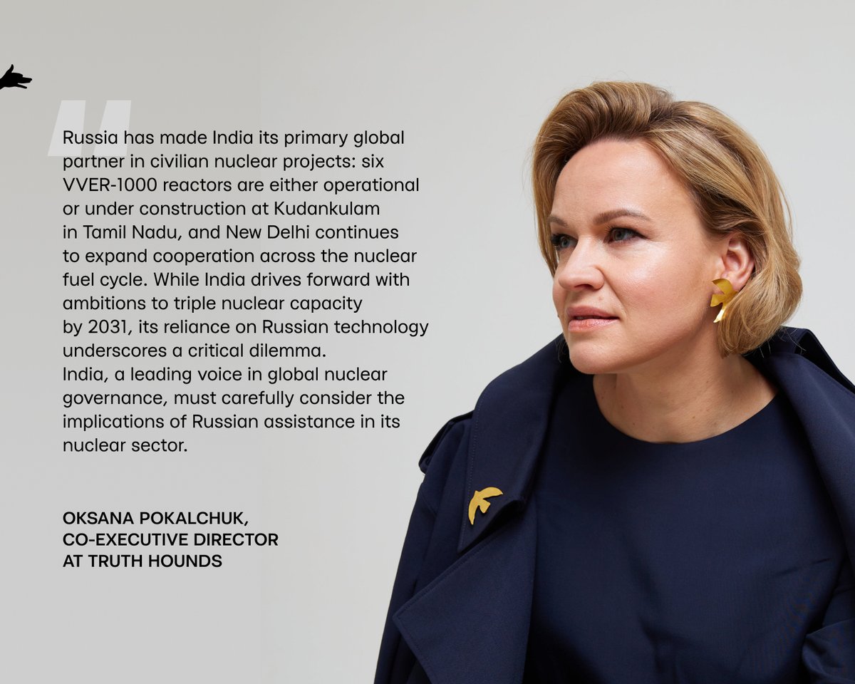 truth_hounds's tweet image. "Don’t Turn A Blind Eye To The #Russian Threat At The #Zaporizhzhia Nuclear Power Plant (#ZNPP)" – @OPokalchuk, Co-Executive Director at @truth_hounds, wrote an article for the @timesofindia about the ZNPP and #Rosatom’s questionable ability to safely operate critical equipment…