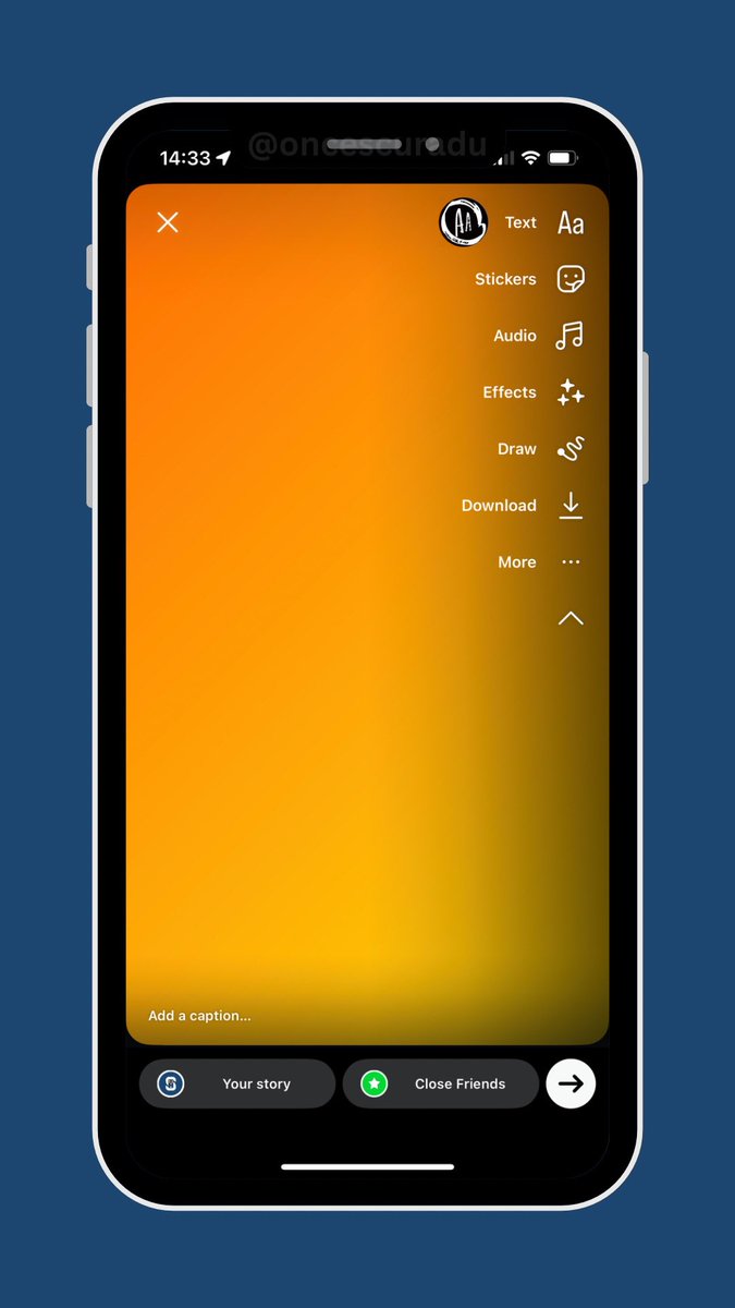 oncescuradu's tweet image. 📲 Instagram is testing on iOS a new UI for the story composer with two main changes:
• Labels for the buttons available (words).
• Less buttons.