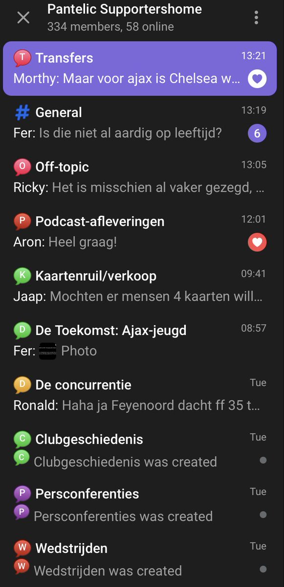 🔥 Ajax Netwerk vibes in de <a href="/PantelicPodcast/">#Pantelic Podcast</a> Telegram groep!

Praat mee over o.a. transfers, jeugd en de podcast in onze subkanalen. Tijdens wedstrijden zijn wij er ook live bij!

Voor minder dan de prijs van één biertje per maand ben jij er ook bij:

👉 petjeaf.com/pantelicpodcast