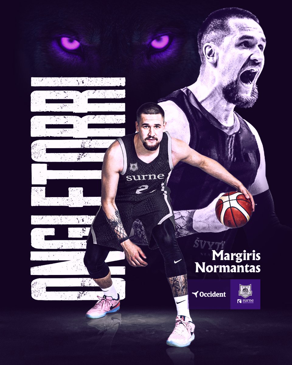 bilbaobasket's tweet image. 🔥 FICHAJE: El internacional lituano Margiris Normantas se convierte en hombre de negro 🔥
✅ 10.8 puntos, 3.2 asistencias y 2.6 rebotes en la temporada 24/25 🇱🇹
✅ Capitán de BC Rytas Vilnius
ℹ️ bilbaobasket.biz/margiris-norma…
