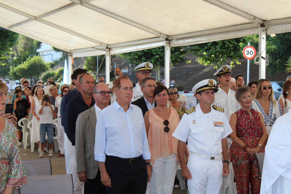💐 En el marc de la festivitat de la Mare de Déu del Carme, el conseller <a href="/LafuenteJM/">Juan Manuel Lafuente</a> va participar en la missa i la posterior processó marítima celebrades a l’Estació Naval de Maó.
