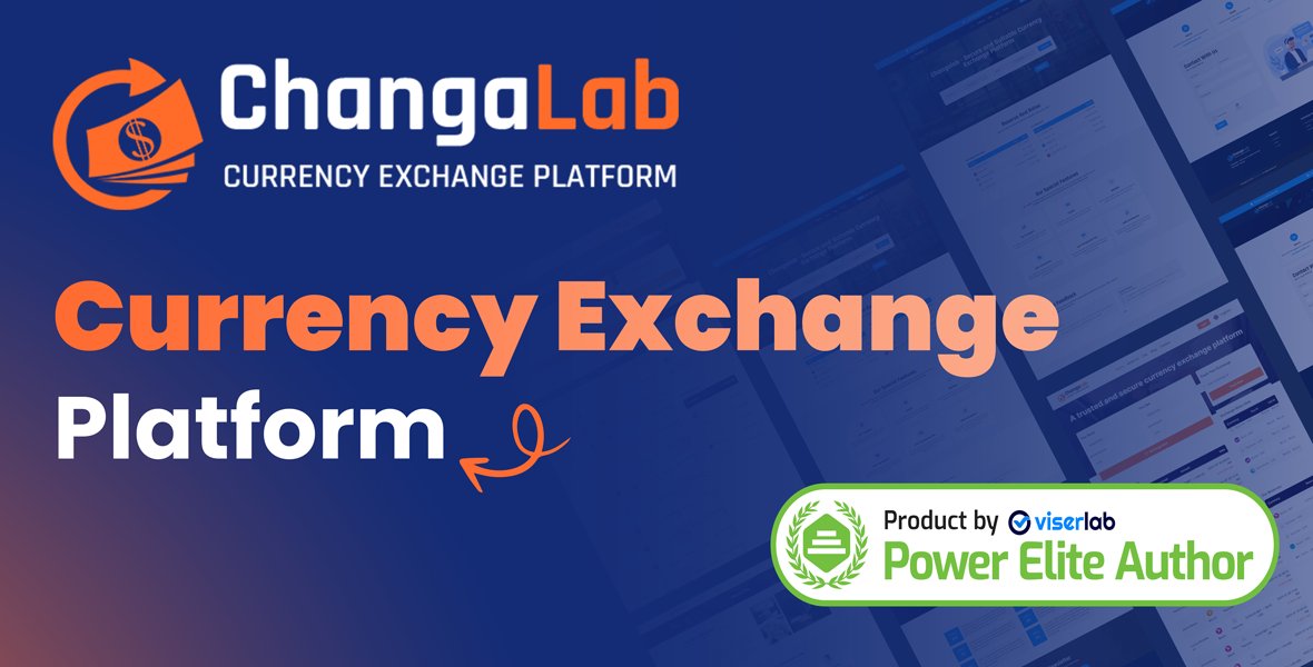 Build your own currency exchange platform with ChangaLab by ViserLab. Real-time rates, multi-currency support, KYC, referrals &amp; secure Laravel system—perfect for fintech startups.

Explore: resources.viserlab.com/products/curre…

#CurrencyExchange #Fintech #Laravel #ViserLab