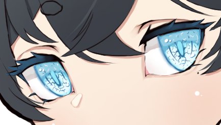 HowlingNeko's tweet image. As a vtuber, it's a must for me to obsess over my own eyes! ๐ฉต๐ฉต