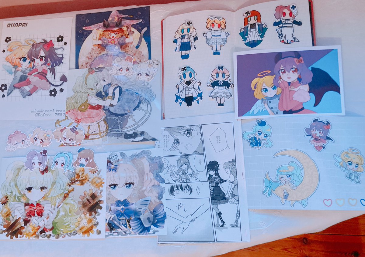 好きなキャラと気になった漫画をネップリさせて頂きました！大切に愛でます💕 #ゆめジュエ