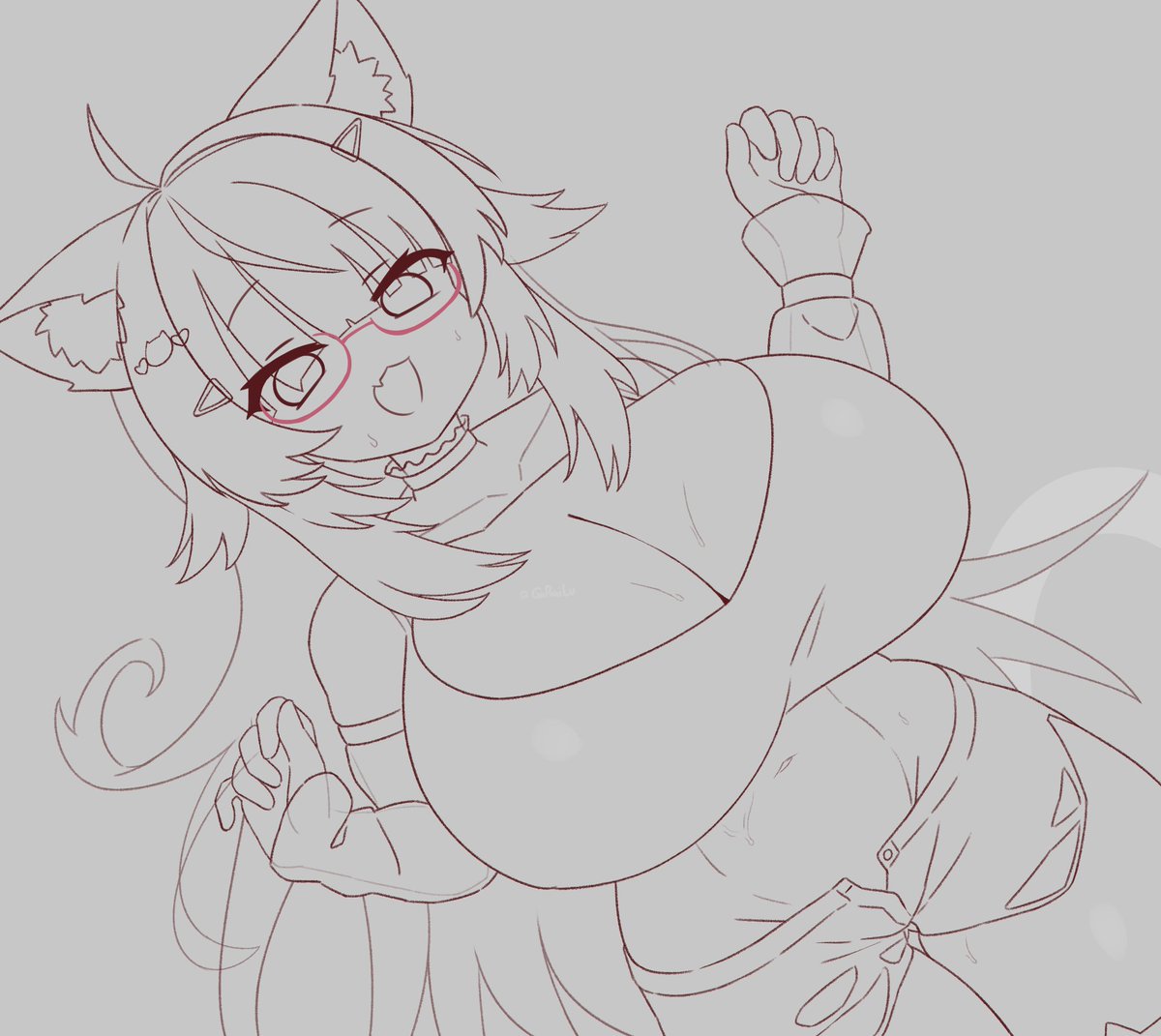GaBaiLu's tweet image. [wip] おかゆん 🖍️
#okayu #ホロライブ