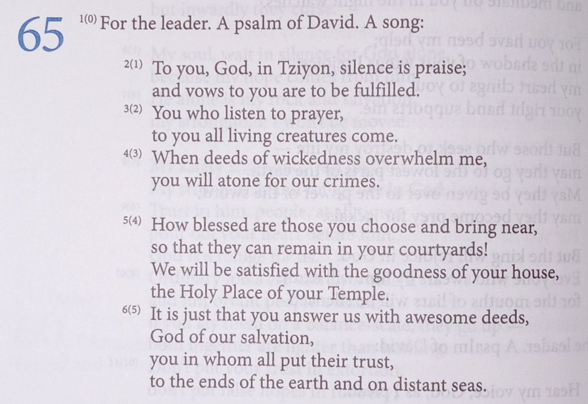 thelostsheep315's tweet image. Psalm 65 is a good start for your day. If you're feeling blue, praise anyway.