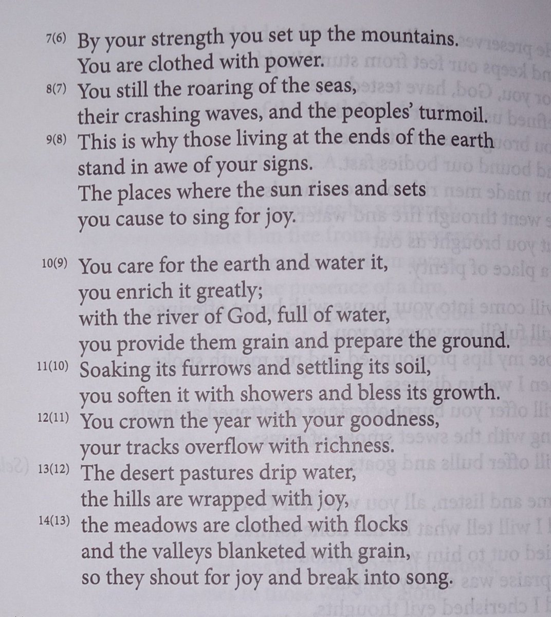 thelostsheep315's tweet image. Psalm 65 is a good start for your day. If you're feeling blue, praise anyway.