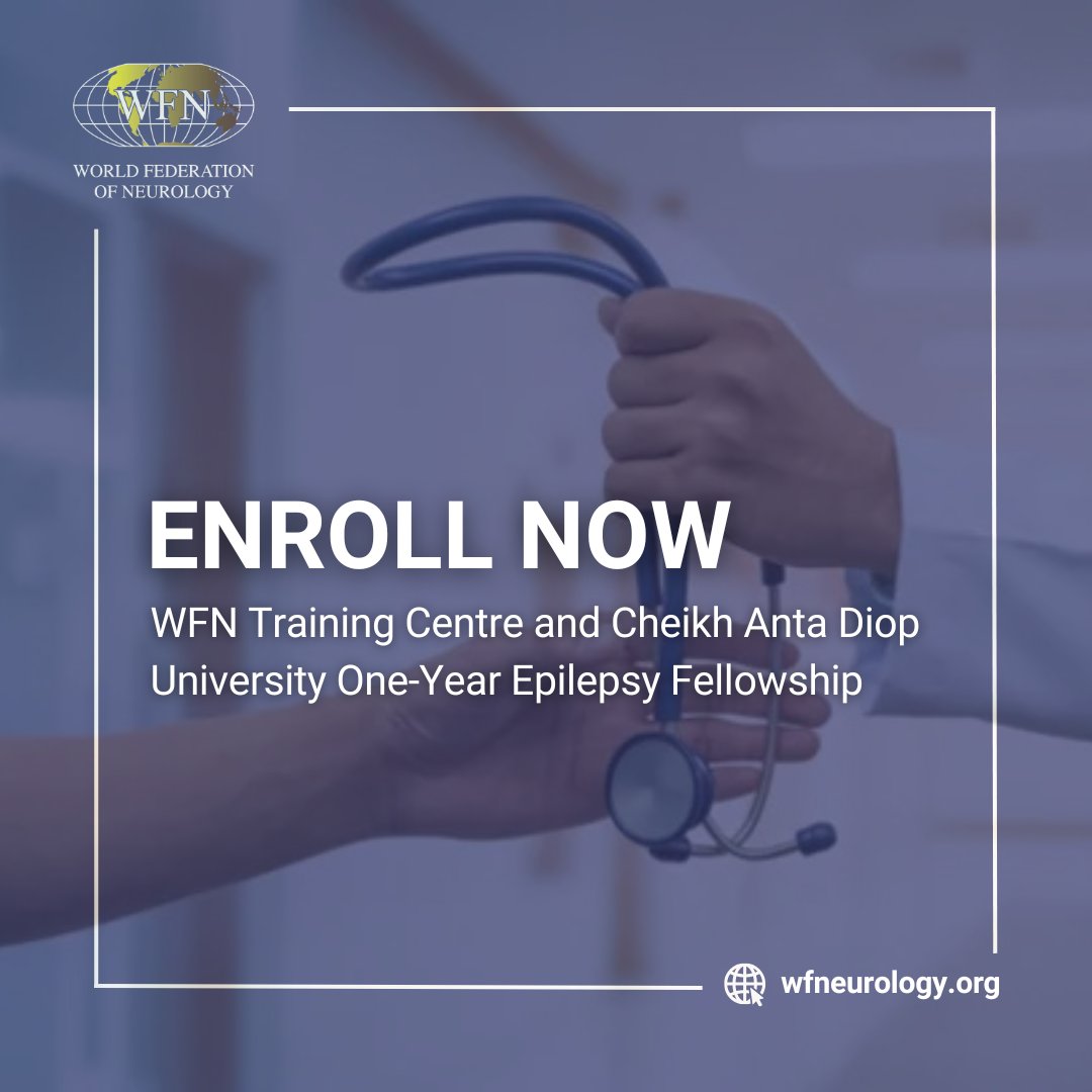 wfneurology's tweet image. 📢 New opportunity!
WFN & Cheikh Anta Diop University offer a 1-year Epilepsy Fellowship in Dakar for African neurologists.
🧠 Training in diagnosis, EEG, treatment
🗓️ Sept 2025–Aug 2026
📝 Apply by 3 Aug 2025
Full details: bit.ly/4f2KRZT
#WFN #Epilepsy #Neurology