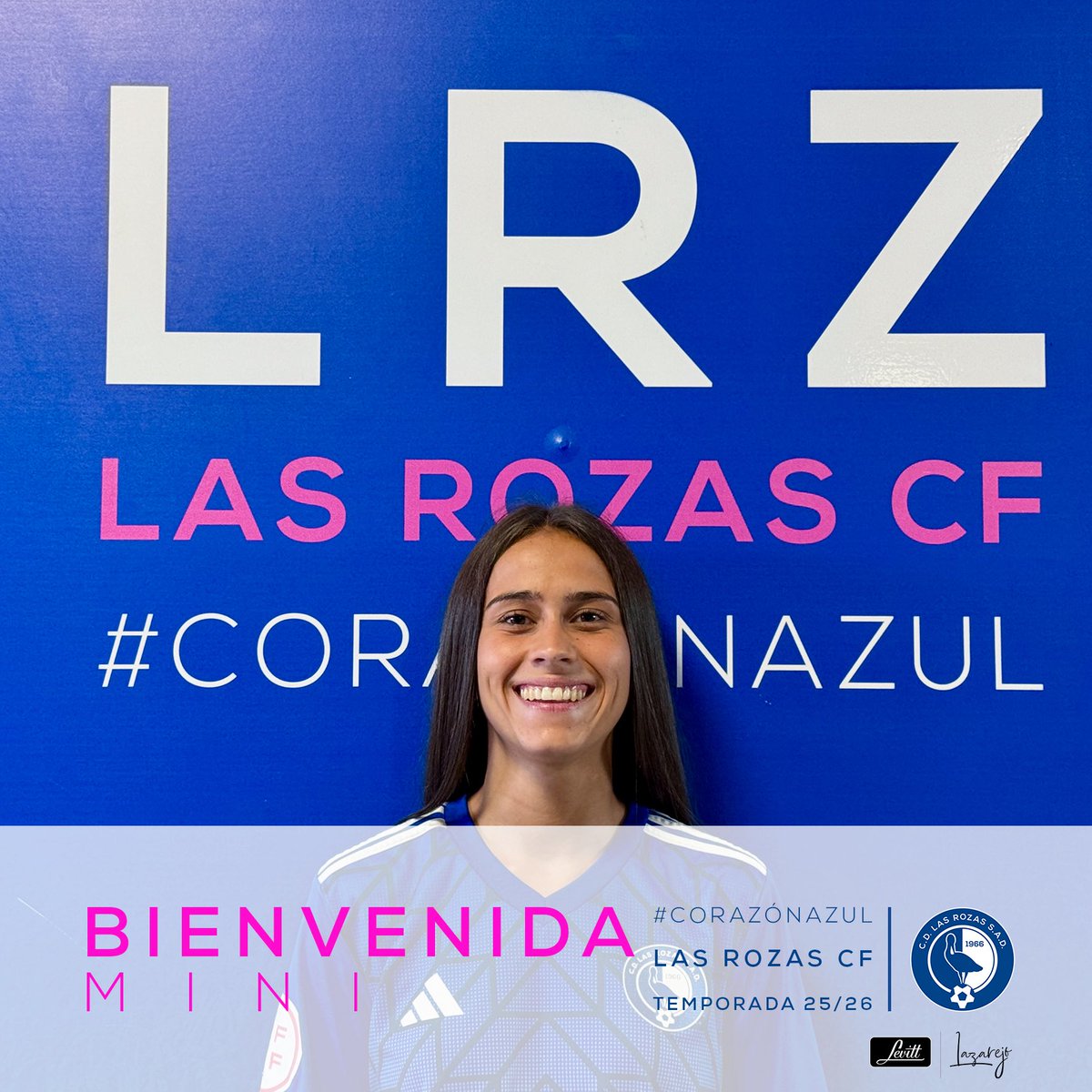 Las Rozas CF (@lasrozas_cf) on Twitter photo PRIMER EQUIPO| 🫡 <a href="/minimury09/">minimury</a> se convierte en el nuevo fichaje para nuestro <a href="/LRZFEM/">LRZFEM</a> de <a href="/Aitor_JS/">Aitor Jimenez</a> de la 25/26.
🤗 La extremo llega procedente del <a href="/MadridCFF/">Madrid CFF</a> y lo hace con muchas GANAS y mucha ilusión.
🙌 Afortunados de contar CONTIGO esta temporada, Mini.
#CorazonAzul | 💙 PRIMER EQUIPO| 🫡 <a href="/minimury09/">minimury</a> se convierte en el nuevo fichaje para nuestro <a href="/LRZFEM/">LRZFEM</a> de <a href="/Aitor_JS/">Aitor Jimenez</a> de la 25/26.
🤗 La extremo llega procedente del <a href="/MadridCFF/">Madrid CFF</a> y lo hace con muchas GANAS y mucha ilusión.
🙌 Afortunados de contar CONTIGO esta temporada, Mini.
#CorazonAzul | 💙