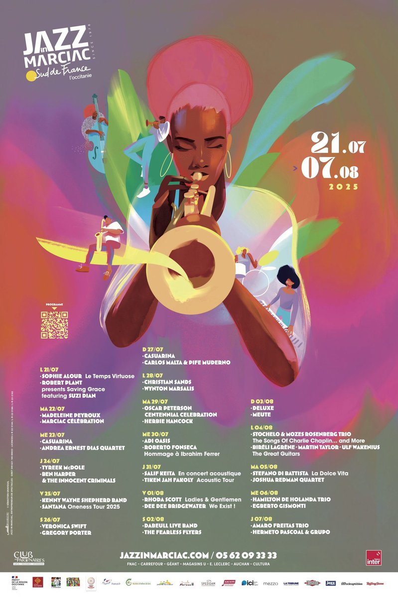 JacquesBrouleau's tweet image. Encore une petite semaine et en route pour @Jazz_in_Marciac ! L’habitude nous joue de jolis tours. 🎷🎺🎸