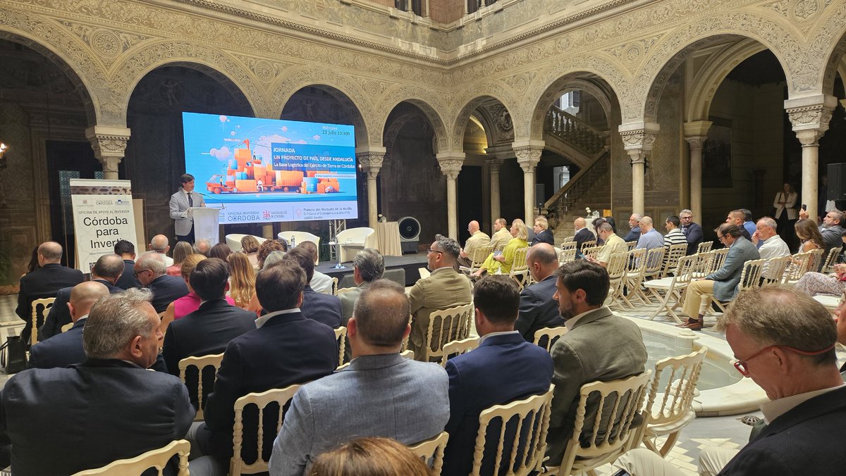 🔝 Clausuramos la jornada 👉 Un proyecto de país desde #Andalucía celebrada hoy en el Palacio de la Motilla <a href="/GrupoMagtel/">Grupo Magtel</a> en Sevilla, con el presidente  de <a href="/CES_Sevilla/">Empresas de Sevilla</a> , Miguel Rus, y <a href="/UniversidadAnd/">Consejería Universidad, Investigación e Innovación</a> con el  consejero José Carlos Gomez Villamandos