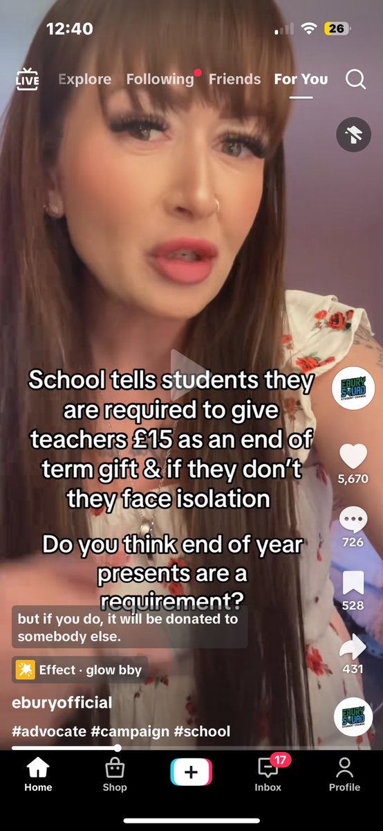Ria1984's tweet image. #LizEbury
No school would do this. This account is just rage bait.
#schoolbashing 🧵