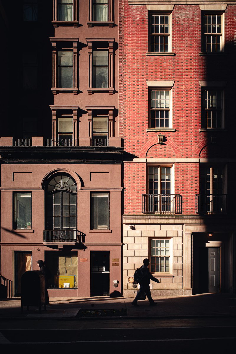 Shadow play in the morning sun.