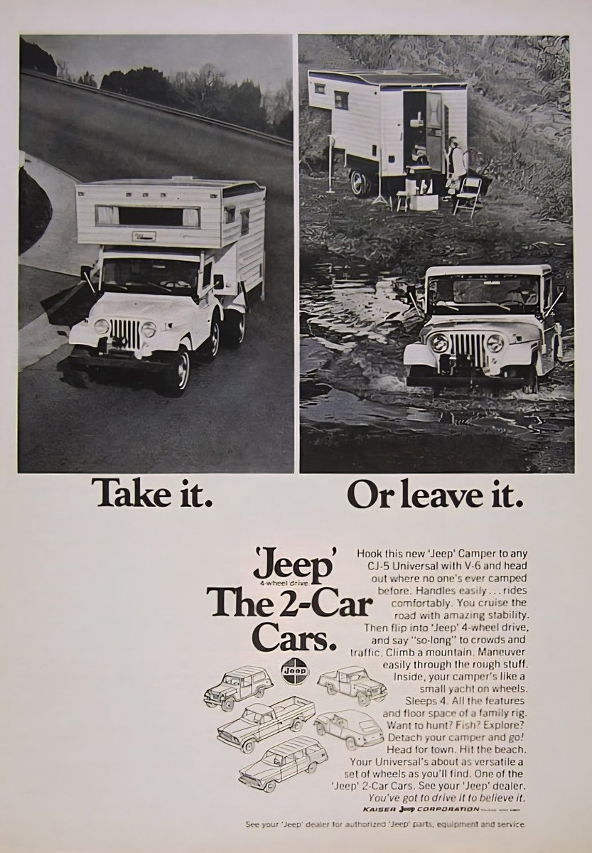 Legendary1941's tweet image. Take it, or leave it....circa 1969! Happy Wednesday!
...................
#dailyjeeps #wednesday #wednesdayvibes #wednesdaywisdom #legendary1941 #jeep #jeeplife #farm #farmlife #farmjeep #army #WWII #military #war #willys #vintage #legends