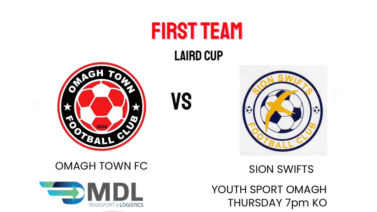 First Team Game 🔴⚪️⚫️

Come on out and support the Return of Omagh Town FC tomorrow night🔴⚪️⚫️
Youth Sport Omagh