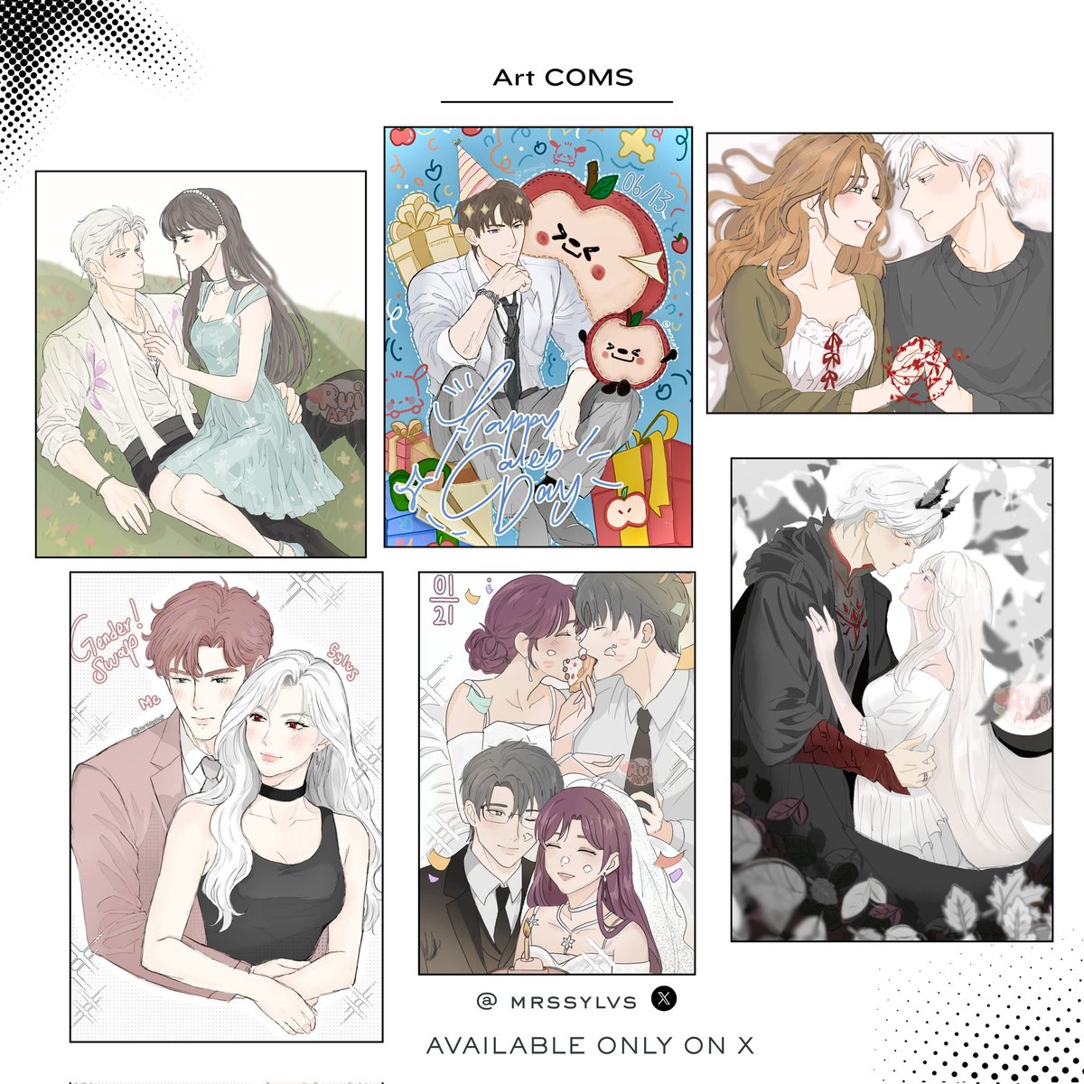 mrssylvs's tweet image. Open Coms [I’m Backk!] 🎉
I’m officially opening commissions again! I’ve made a few adjustments, and for more info, feel free to DM me, buy only until I reach my limit.