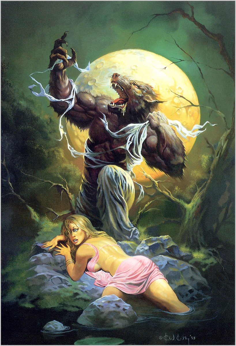 Happy #WerewolfWednesday everybody 🐾 ❤️