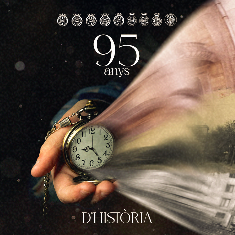 GironaFC's tweet photo. 🌟 95 anys d'història, orgull i creixement 

#GironaFC #OrgullGironí