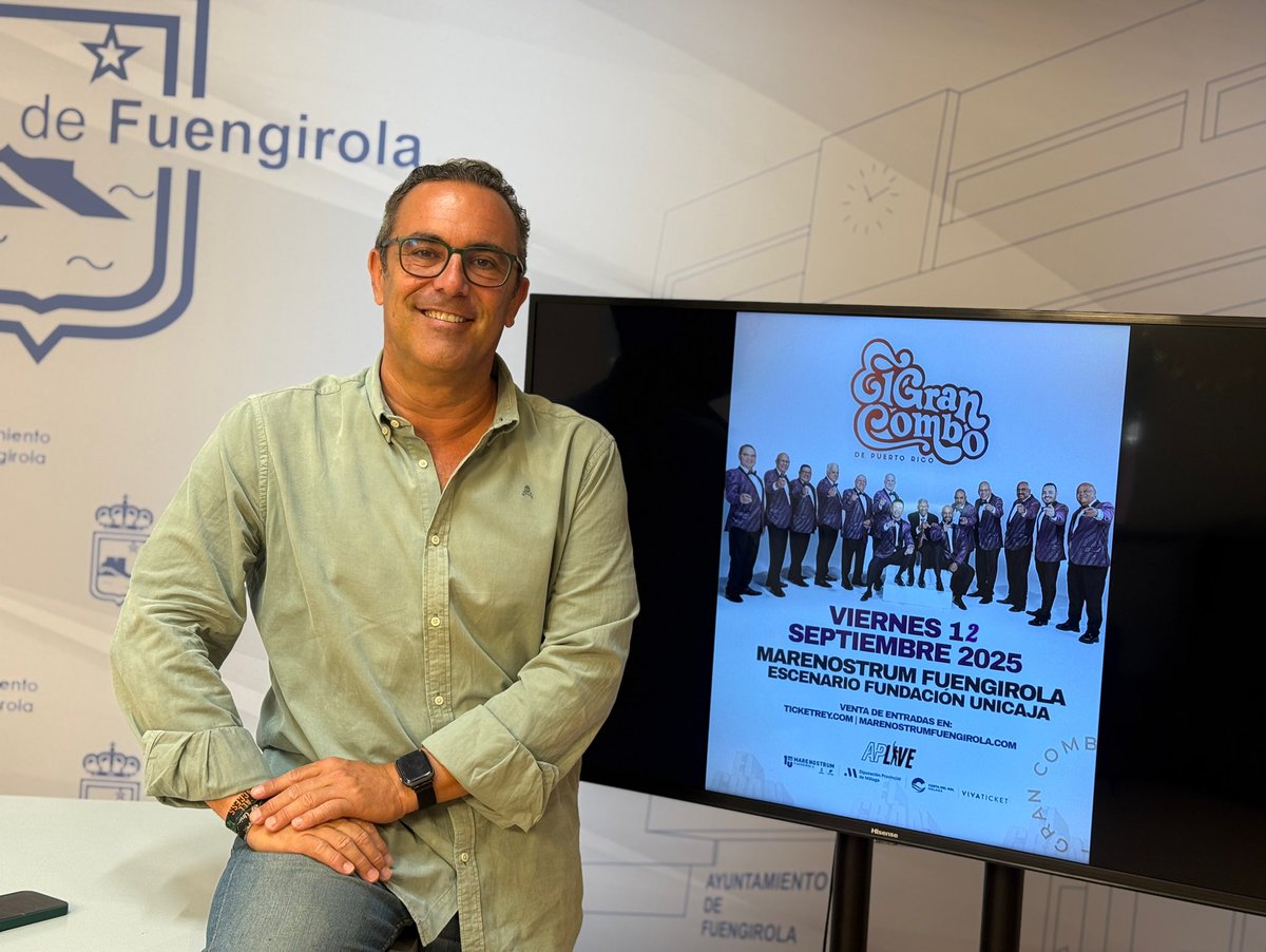 El Gran Combo de Puerto Rico llega a Marenostrum #Fuengirola el 12 de septiembre fuengirola.es/el-gran-combo-…