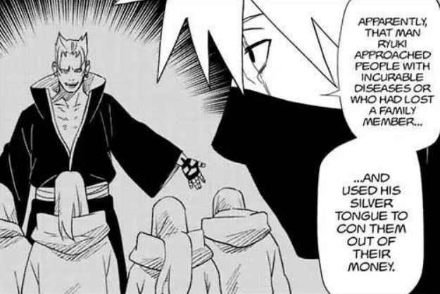MicroTulip's tweet photo. They've been shinobi all their lives, Kakashi spent his early life hyperaware of the complications of bonds in their line of work

Now he's openly admitting to Gai that he's so  devoted to him that he'd do anything for Gai, even if it means being taken advantage of

Oh kakagai... https://t.co/zhpaM5sc5Y