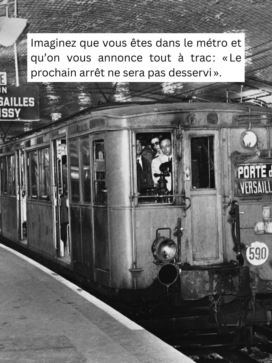 FabrizioBucella's tweet image. Imaginez que vous êtes dans le métro et qu’on vous annonce tout à trac : « Le prochain arrêt ne sera pas desservi ».

À quel arrêt pourrez-vous descendre, vu que le prochain ne sera pas desservi ?

Cette question espiègle nous vient d&apos;un gentil internaute de Bruxelles, qui…