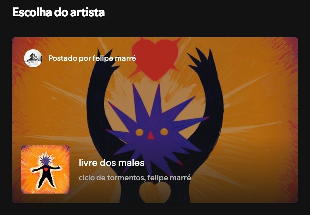 felpsmarre's tweet image. Não sei pq eu não coloquei isso antes no meu spotify, ficou tão lindo com a contracapa do álbum