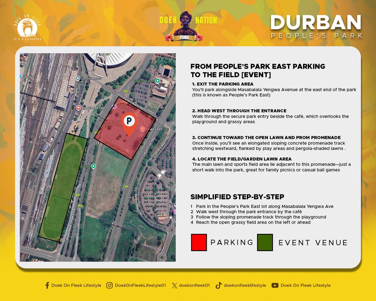 doekonfleek01's tweet image. 10 Days to go Durban!!!
Get your Seated area tickets quick so you can watch in comfort! 🤩🔥
👉Follow link to Get your tickets 🎫
shorturl.at/oOZ7z
@Sowetosexiest @MaddieOgle @Ladydu_sa @Sjava_atm @Nomfundo_Moh @Uyanda_20 @goldmax @QwabeTwins