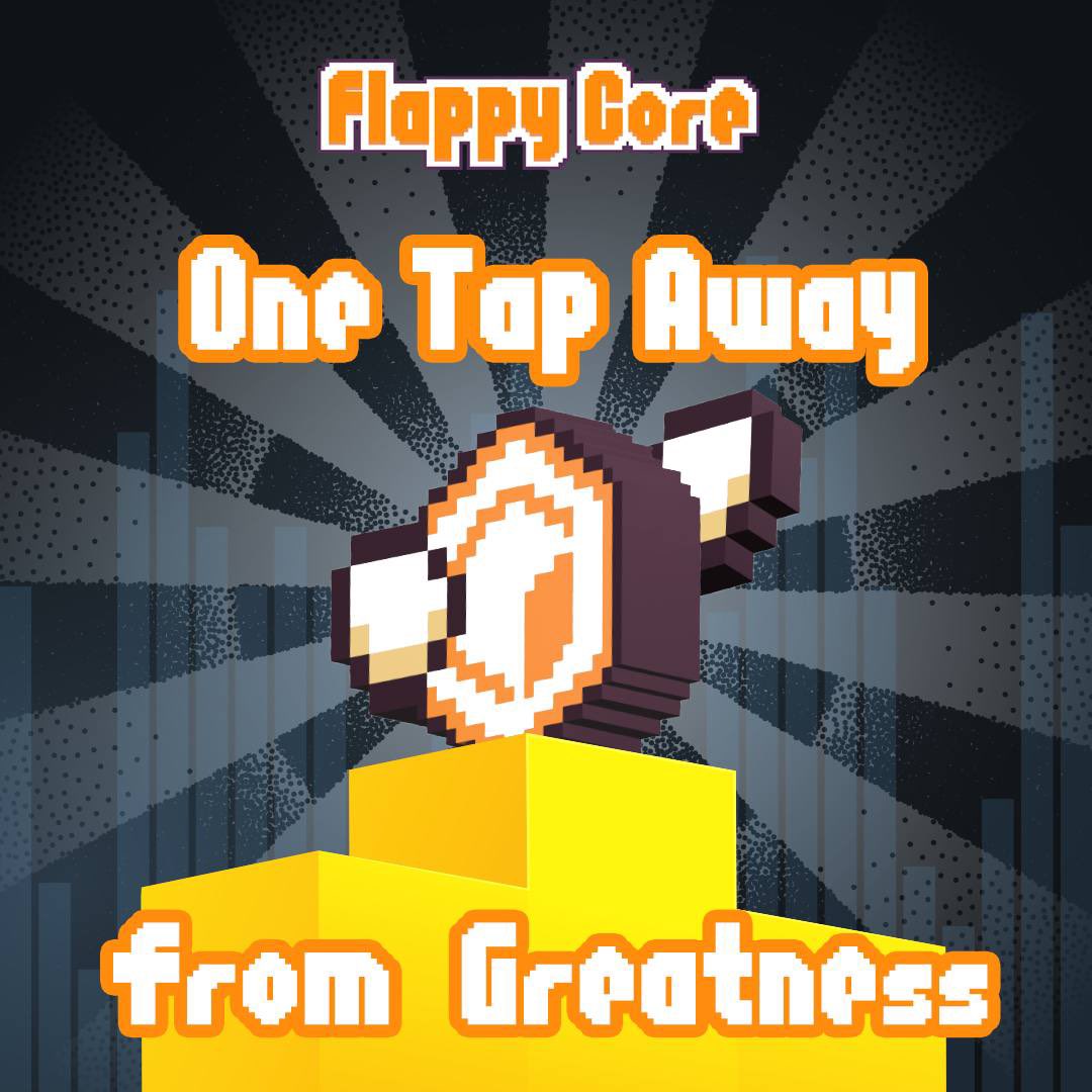 FlappyCore's tweet image. Success is all about the right timing. Navigate through obstacles, stay in control, and keep pushing higher.