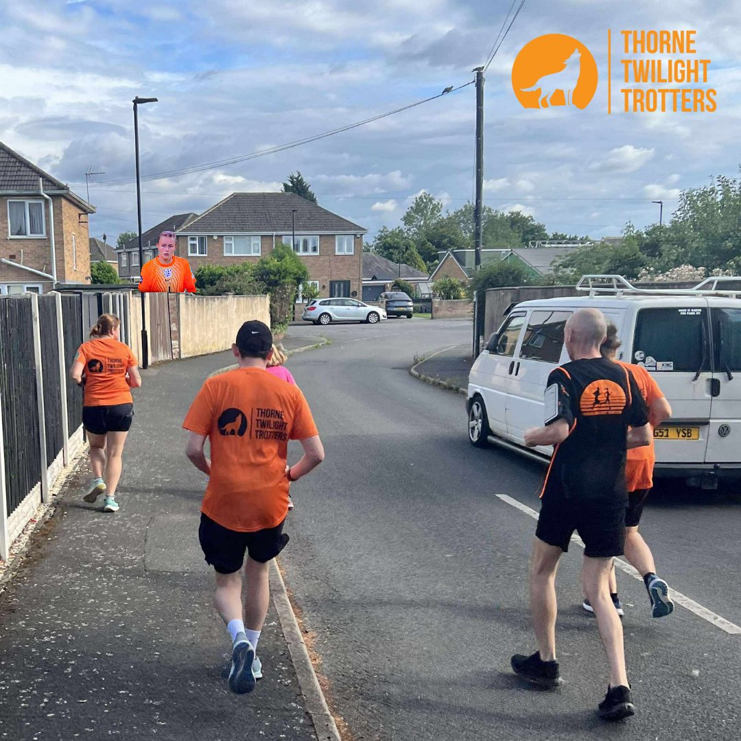 Lovely to see everyone out in Trotters colours last night for the start of our C25K course 🧐🏴󠁧󠁢󠁥󠁮󠁧󠁿🐺🟠