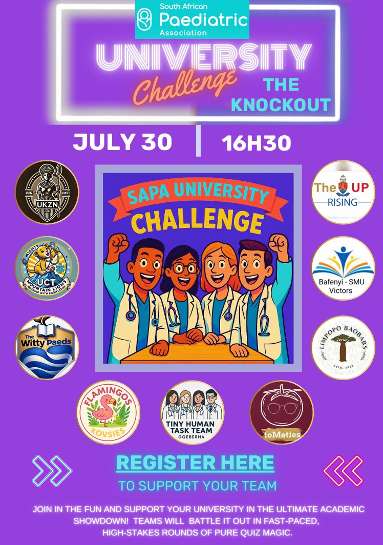 Join in the fun and support your university in the ultimate academic showdown! Teams will battle it out in fast-paced, high-stakes rounds of pure quiz magic.
us06web.zoom.us/webinar/regist…