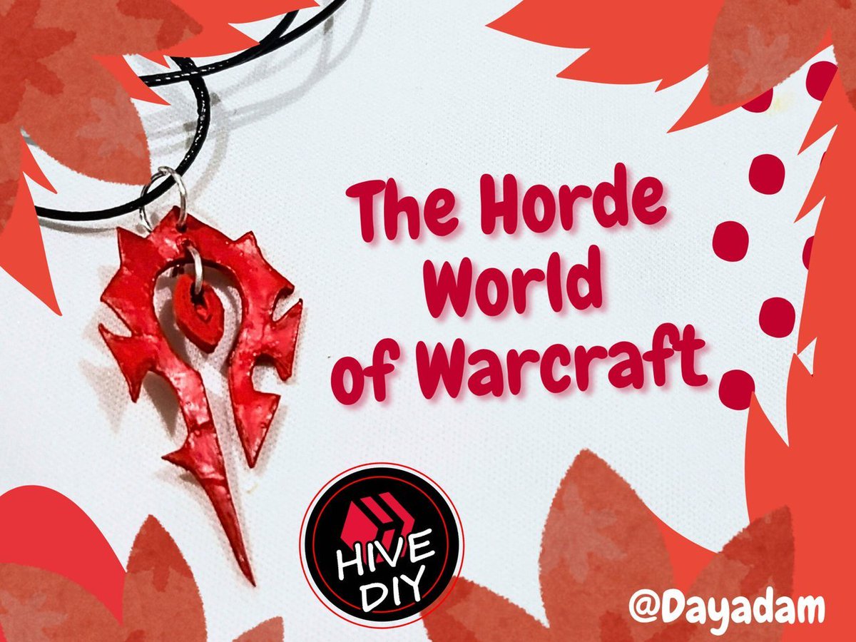 DIY: Collar aplicando la técnica de cartonaje y quilling Inspirado en The Horde World of Warcraft por <a href="/Darcy1387/">Dayadam / Dayana</a> 
#hive #hivediy #howto 
peakd.com/hive-130560/@d…