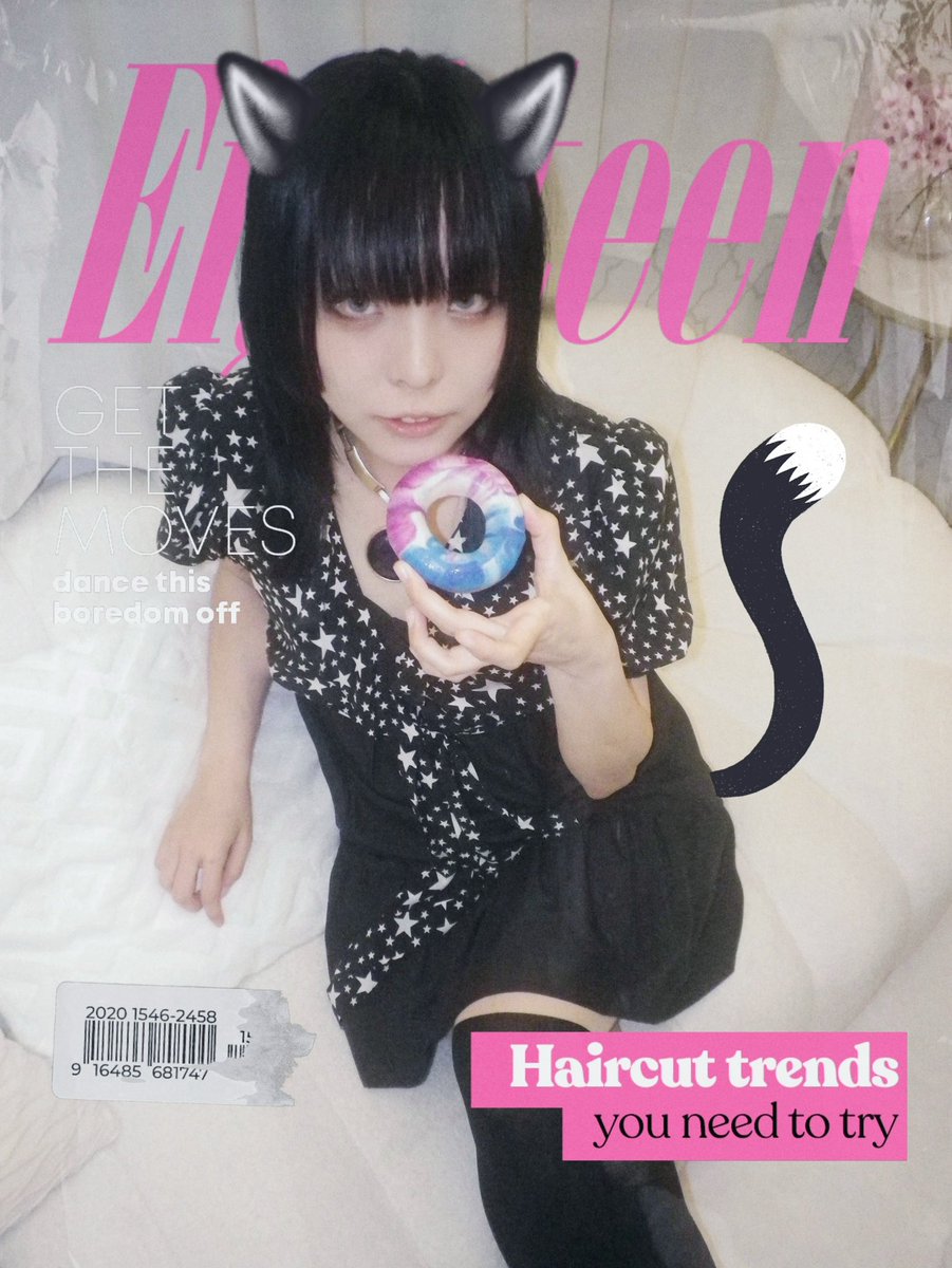 RIS_707's tweet image. ⬅️人間の耳が出てるレアな状態👂と
➡️動物の耳が上についてるほうが落ち着きがいい気がする状態🐈‍⬛