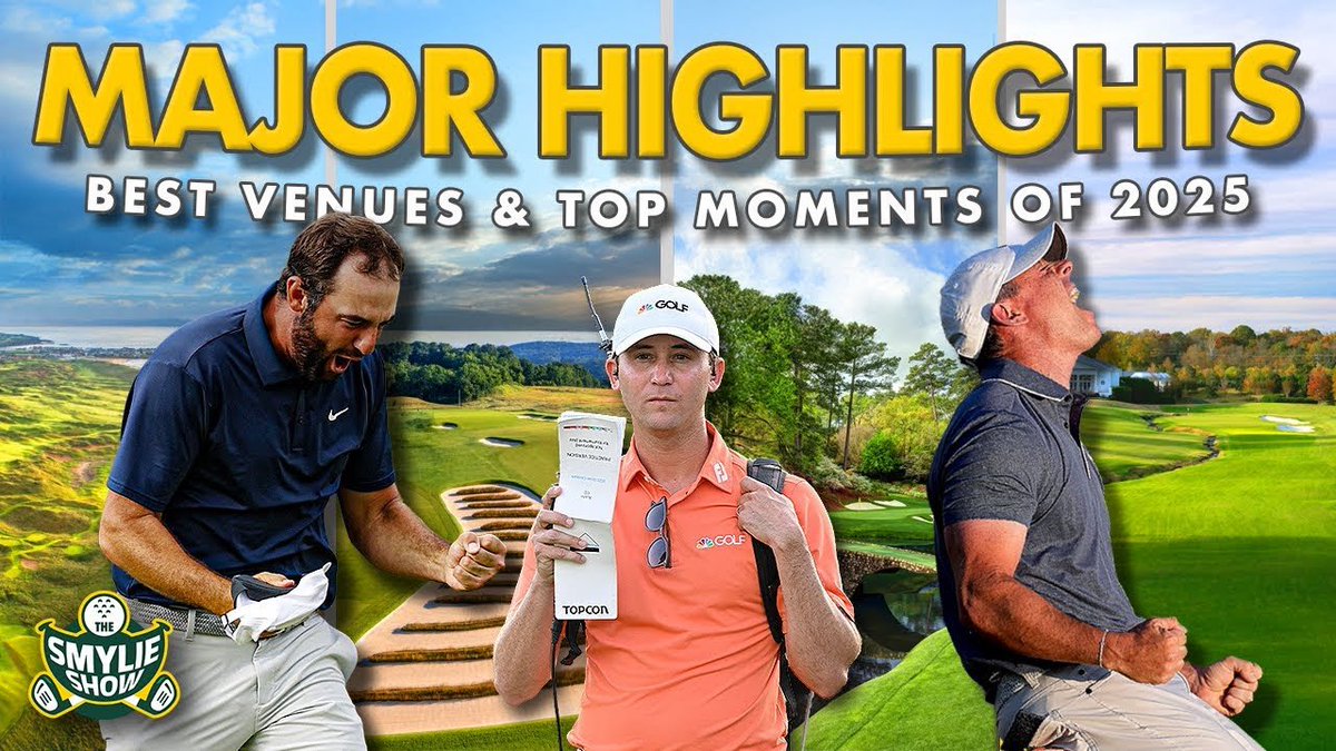 thesmylieshow's tweet image. New episode available now ⬇️
Recapping the 2025 Major Season + Early Picks for 2026 ⛳️
LINK: youtu.be/HdkfgqUvee8?si…