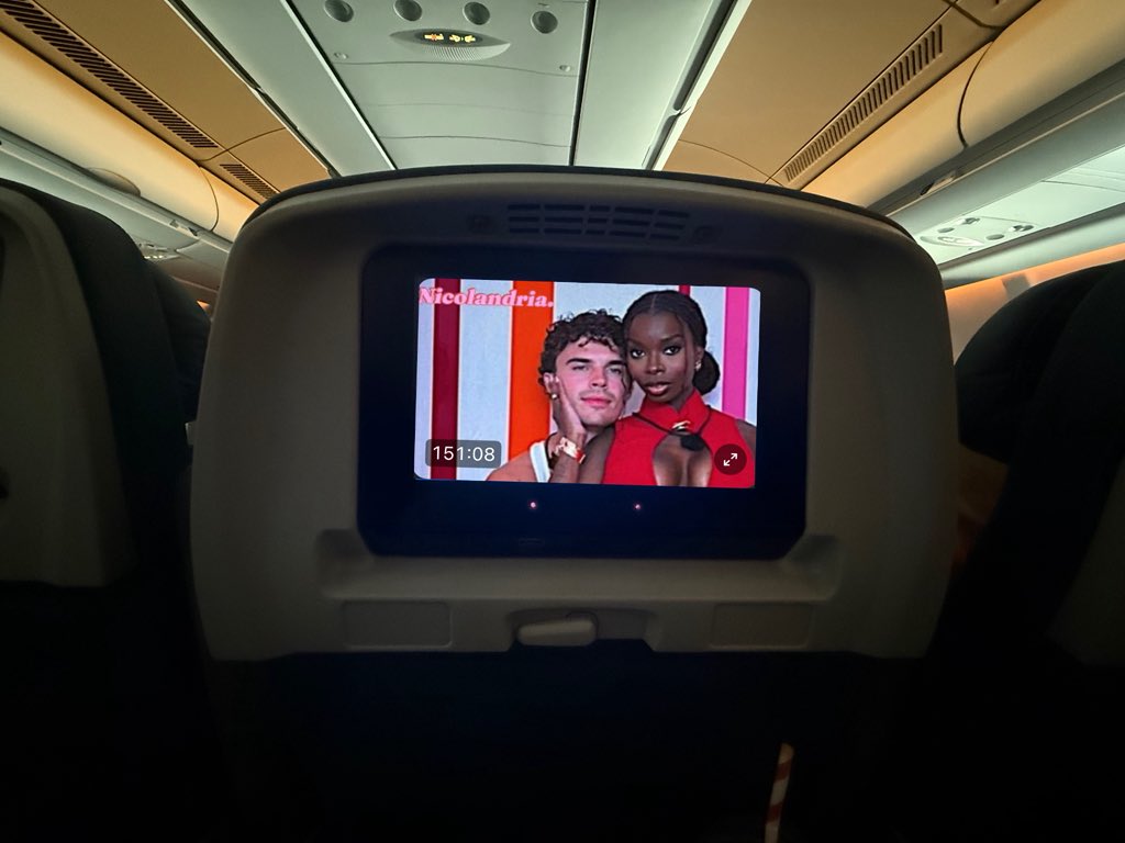 skortsese's tweet image. 8 hour flight, so glad Delta has some good movies in their selection!!
