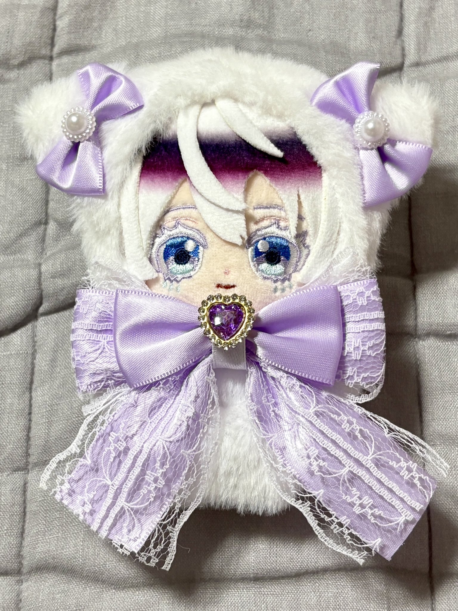 ★Risha★ FirstKhaotung ぬい服 ぬい服10cm シンプルエトワールセット（ハット＆トップス