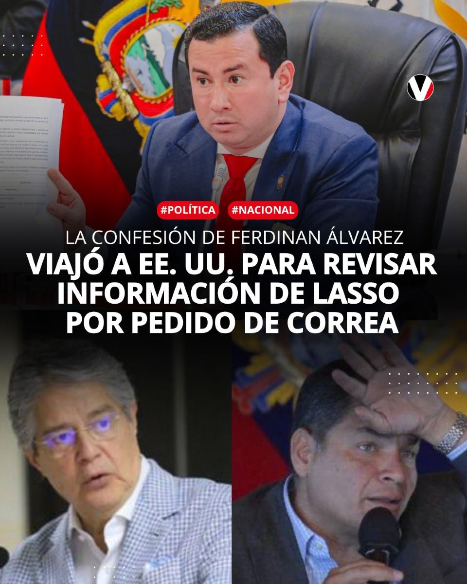 Santiago Jaramillo Malo (@sjaramillo73) on Twitter photo Que un “ex correista”, desestabilizador confeso y mucho más, haya sido reciclado por #ADN y hoy presida la Comisión de Fiscalización, dice mucho del rumbo que tomará la fiscalización en el Ecuador. <a href="/NielsOlsenP/">Niels Olsen</a> esta es la nueva #AsambleaNacional que queremos?
#FerdinandAlvarez Que un “ex correista”, desestabilizador confeso y mucho más, haya sido reciclado por #ADN y hoy presida la Comisión de Fiscalización, dice mucho del rumbo que tomará la fiscalización en el Ecuador. <a href="/NielsOlsenP/">Niels Olsen</a> esta es la nueva #AsambleaNacional que queremos?
#FerdinandAlvarez