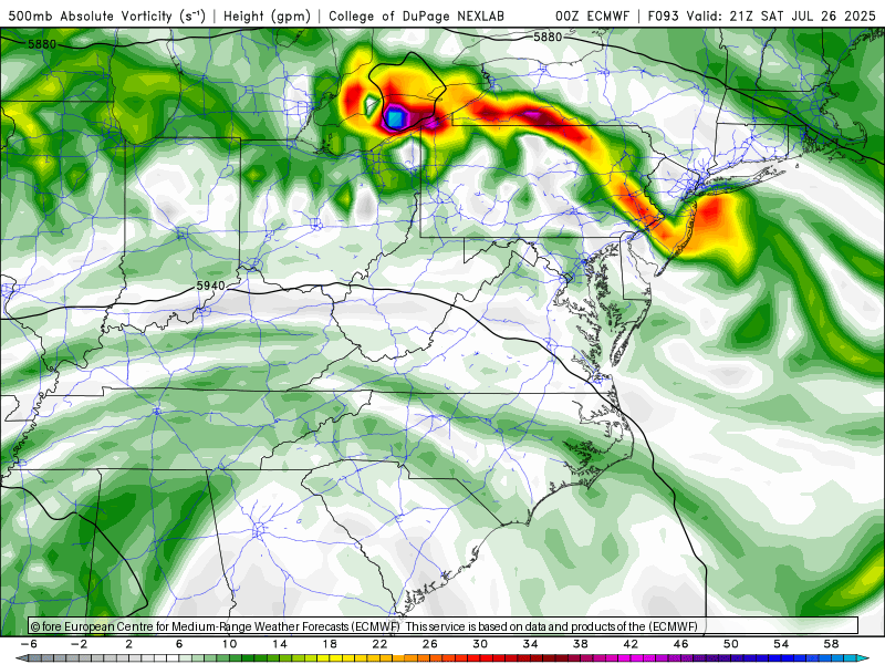 LoganGilesWx's tweet image. Storm chances this weekend, with Saturday being the day to watch. Isolated storms during the afternoon, with main show in the evening. Cold front and strong shortwave will help move heavy rain in the evening. Heaviest appears to be in the Northeast, but Mid-Atlantic will get some