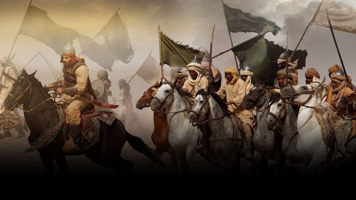 JohnHoodNC's tweet image. On this date in 636, Arab forces under Khalid ibn al-Walid, the "Sword of God," overran Byzantine garrisons to control most of modern-day Israel and Jordan. The pivotal Battle of Yarmouk occurred a few weeks later, and Jerusalem finally fell to Khalid's besieging army a few…