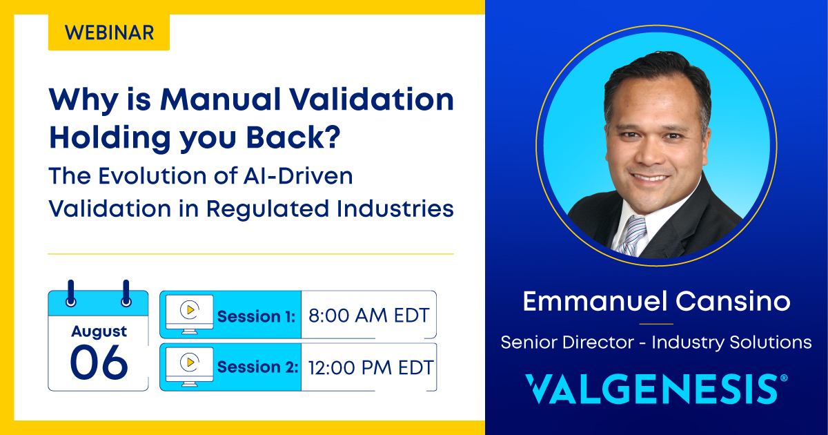 Say goodbye to spreadsheets and hello to intelligent validation! 🤖Unlock faster, smarter, and compliant operations with AI-powered validation. Join our webinar to discover how intelligent validation is transforming the industry. 👉hubs.li/Q03yrv0j0