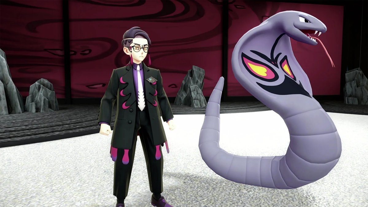 denfaminicogame's tweet image. 『ポケモンレジェンズZ-A』新キャラクター「カラスバ」に注目集まる。黒スーツ&目力&関西弁…“きれあじ”しかない
news.denfaminicogamer.jp/news/2507232l
どくタイプを中心に使う「サビ組」のボスで、キーストーンらしき装飾も確認できる。公開されるやいなやファンアートも急増。効果は“ちょうバツグン”のようだ