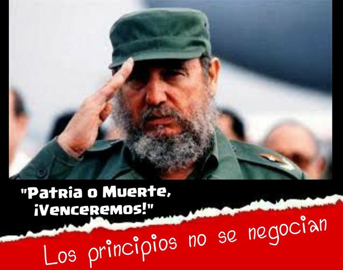 Erick Sanchez 🇨🇺 (@esanchezcub) on Twitter photo 🌵🇨🇺
#FidelPorSiempre: "En estos tiempos se requiere un esfuerzo mayor, una valentía mayor"
<a href="/DiazCanelB/">Miguel Díaz-Canel Bermúdez</a> #CubaViveEnSuHistoria #LaLuchaNoHaCesado #CubaEstáFirme 🌵🇨🇺
#FidelPorSiempre: "En estos tiempos se requiere un esfuerzo mayor, una valentía mayor"
<a href="/DiazCanelB/">Miguel Díaz-Canel Bermúdez</a> #CubaViveEnSuHistoria #LaLuchaNoHaCesado #CubaEstáFirme