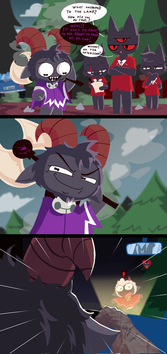 Hey that bump is shaped like a lamb 

#cultofthelambfanart #COTL #goat #fanart #artwork #artstyle