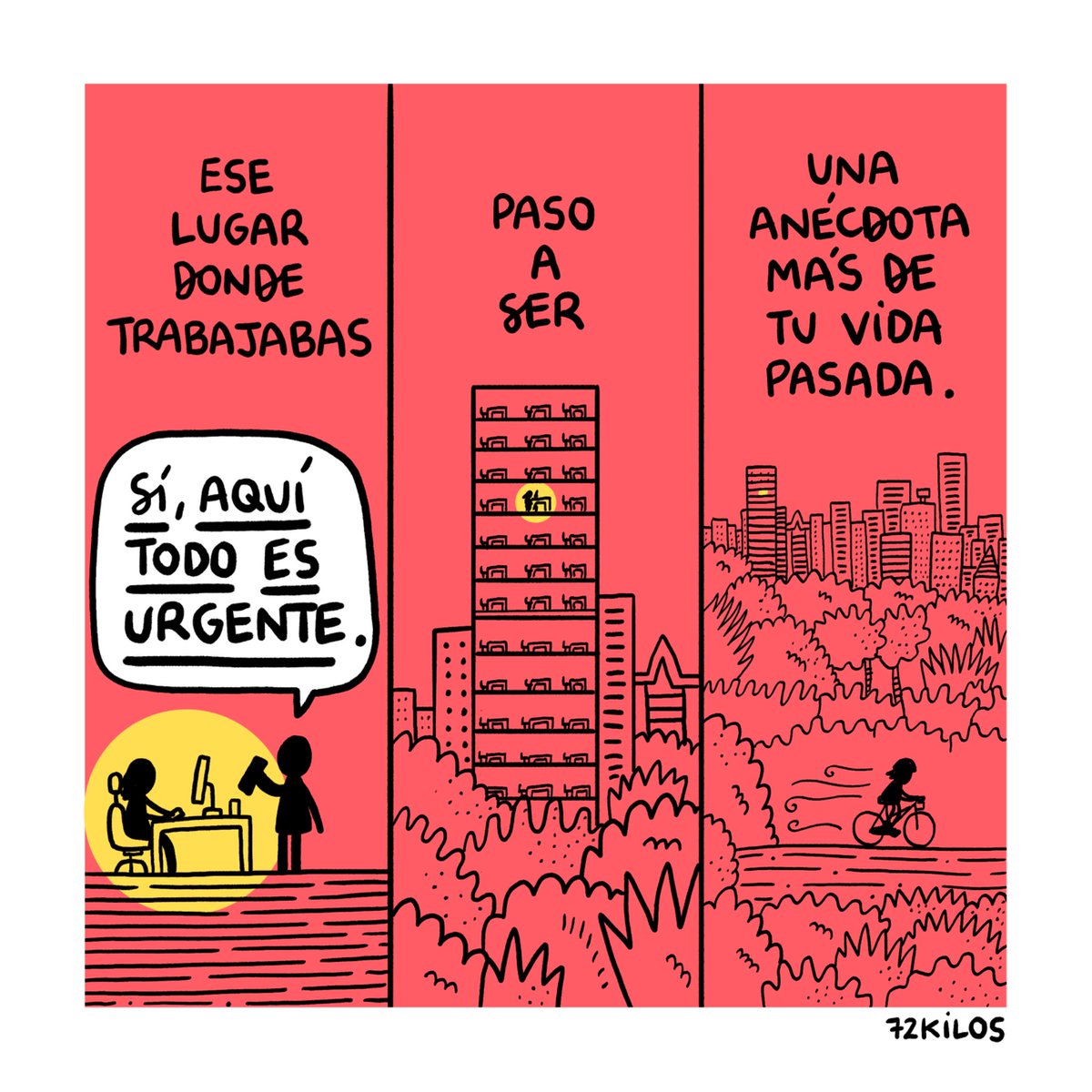 Ese lugar donde trabajabas.