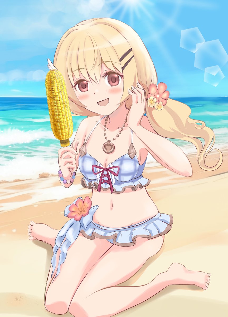 rain69242's tweet image. 焼きもろこし（すっぴん最強武器）
#プリコネR