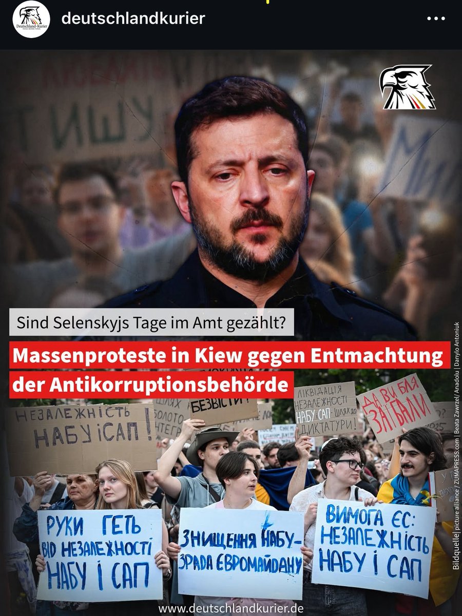 Die Tage von Wolodymyr Selenskyj sind gezählt – das Volk erwacht in gerechtem Zorn!
Hört ihr das Donnern auf den Straßen Kiews, Lwiws, Odessas? Tausende erheben ihre Stimmen, die Fäuste gen Himmel gereckt, die Herzen brennend vor Wut! Das ukrainische Volk, so lange geeint im