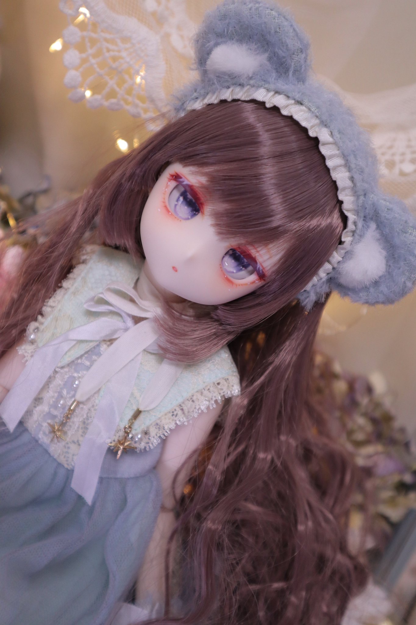 アイシードールカスタム ♡白肌・グリーンミックス♡ アイシードール カスタム ブライス 白肌 カスタムドール