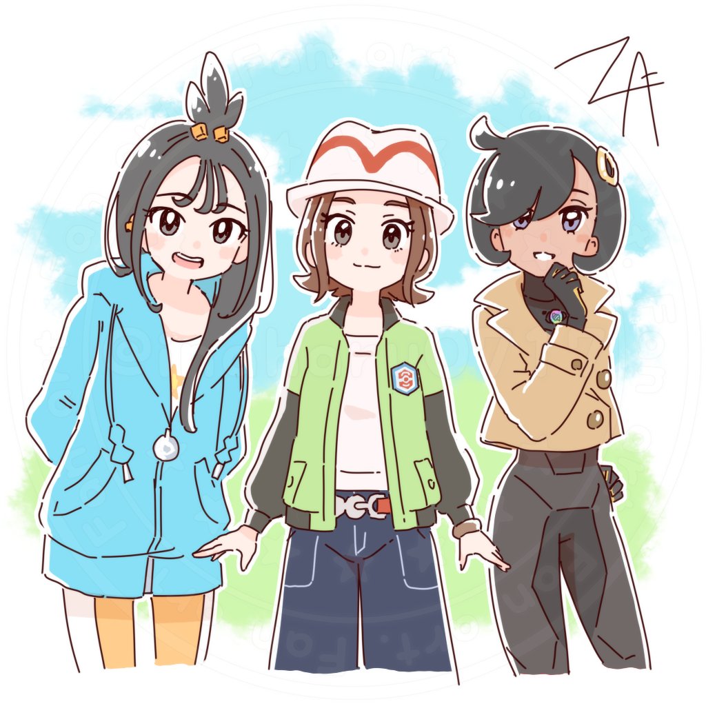すき！！！！！！ ポケモンZA セイカ デウロ マチエール fanart
