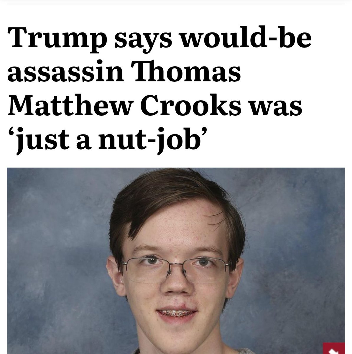 No one with a lick of brains believes Crooks acted solo but how pathetic would that make our government security look if that were true?